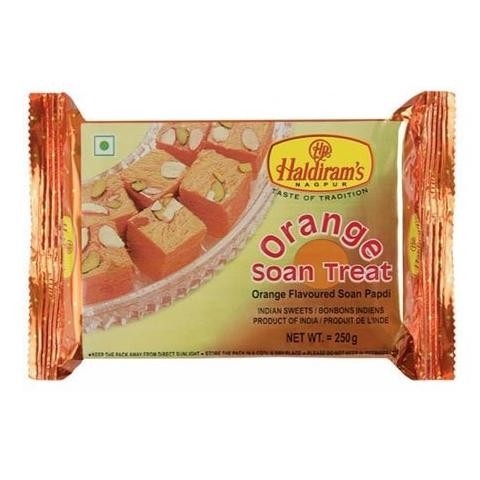 

+%+%+%] Soan Papdi Orange Treat Haldiram Sweets /Manisan India Haldirams Jeruk