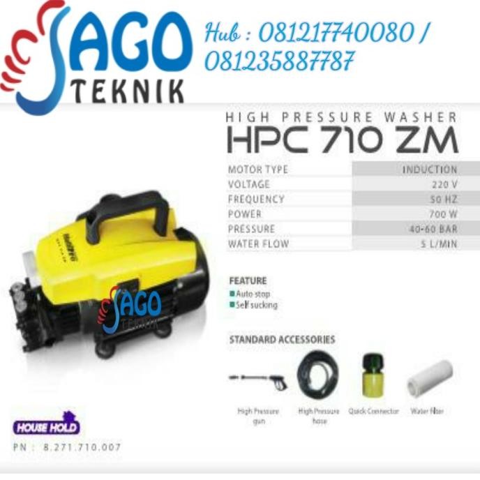 Terlaris High Pressure Washer HPC 710ZM /Jet Cleaner HPC710 ZM Multipro HPC 710 SALE