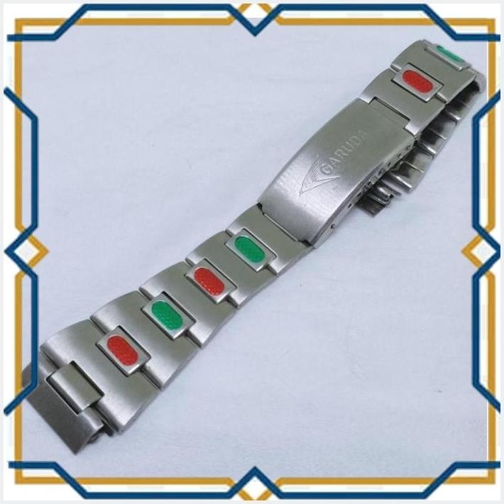 [RAC] GARUDA WATCH BRACELET VINTAGE ORIGINAL NOS 20MM RANTAI JAM TANGAN ANTIK GARUDA SWISS PART ARLO