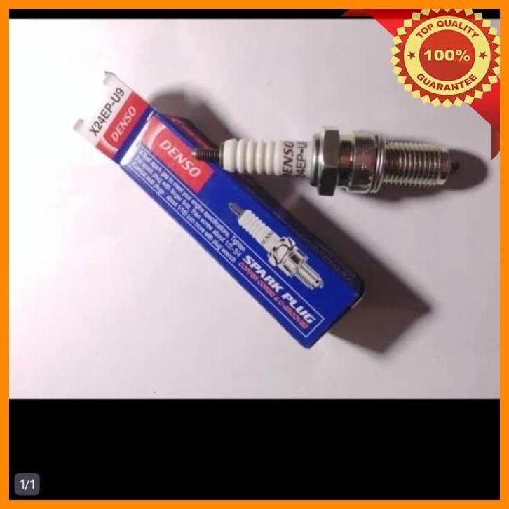 (KAP) BUSI SPARK PLUGS ASLI ORIGINAL DENSO UNTUK GL100,GL PRO,GL MAX,SCORPIO