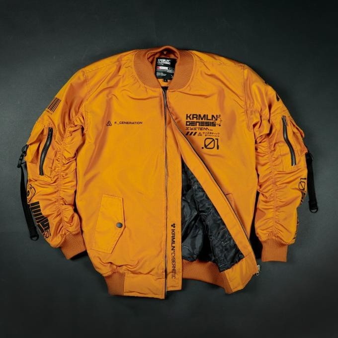 Sale Kremlin Bomber Jacket - Genesis | Mustard