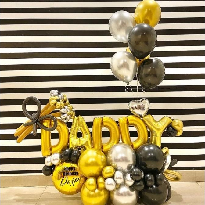 ><><><] Standing Balloon/Balon Gift/Balon Dekorasi/Balon Rangkaian Type Daddy