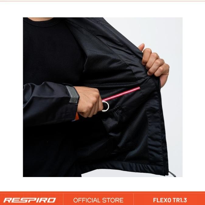 Baru  Respiro Jaket Flexo / Black / Respiro Motor Jacket Flexo