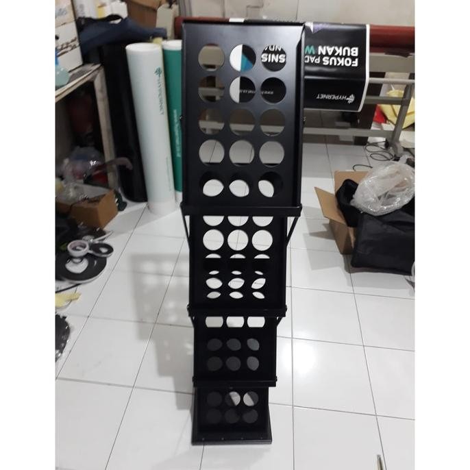 

Rak Brosur Besi 4 Susun Hitam
