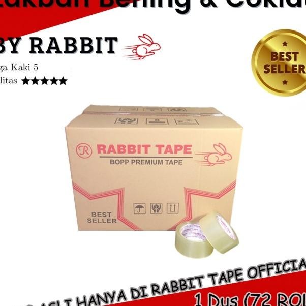 

1 Du Laban Bening Laban Colat Rabbit Tape 2 Inch 100 Yard