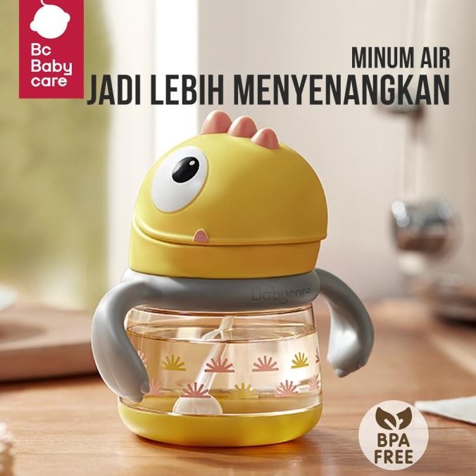 

Bc Babycare T-Rex Sippy Cup Straw Botol Minum Sedotan Anak Bayi 300Ml Original Dan Terpercaya