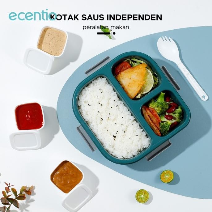 

Ecentio Lunch Box 5Pcs Set Kotak Makan Jar Botol Minum Sendok Set Original Dan Terpercaya