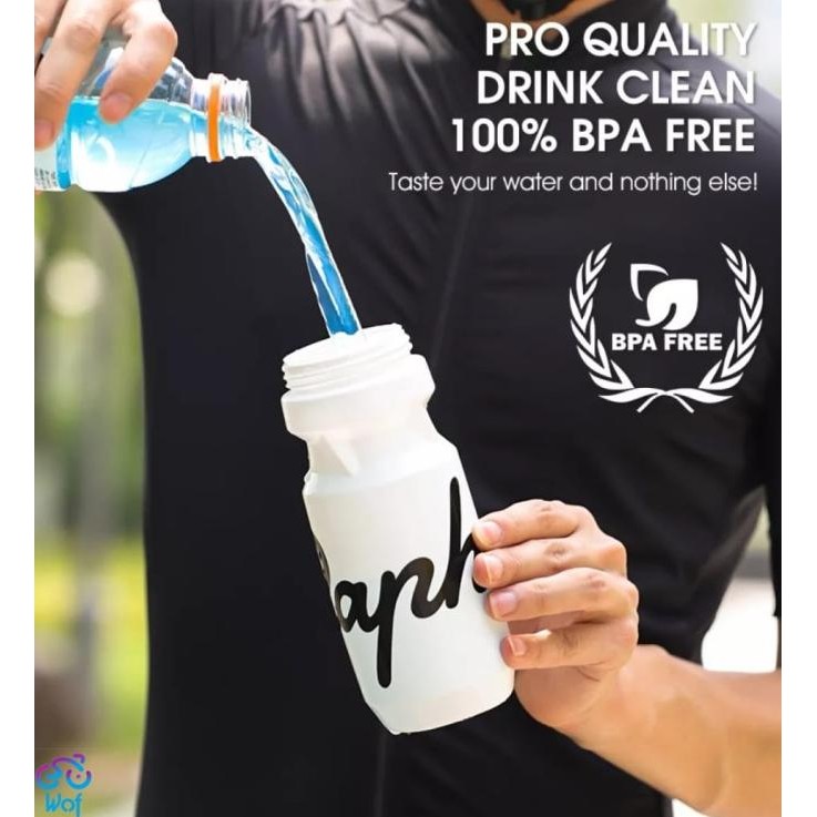 

Rapha Original Bidon Botol Minum Sepeda Cycling Bottle 610Ml Bpa-Free Original Dan Terpercaya