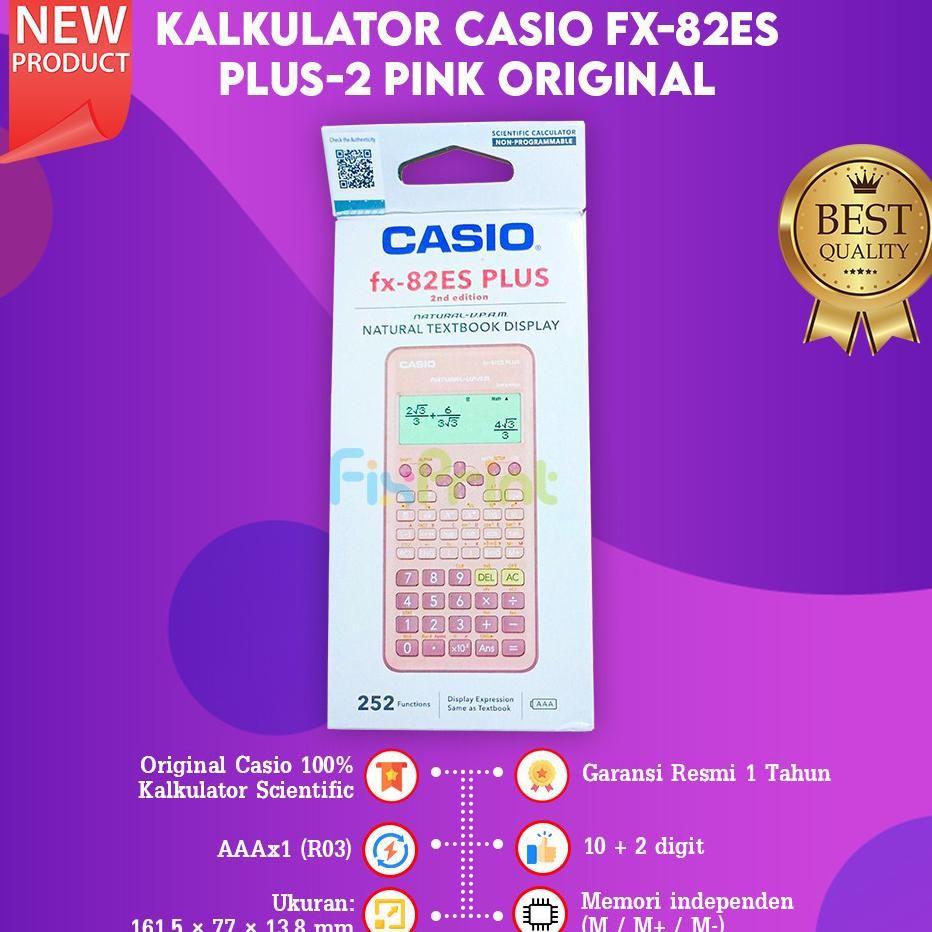 

Fiprint Alulator Caio F 82E Plu2 Calculator Cientific New