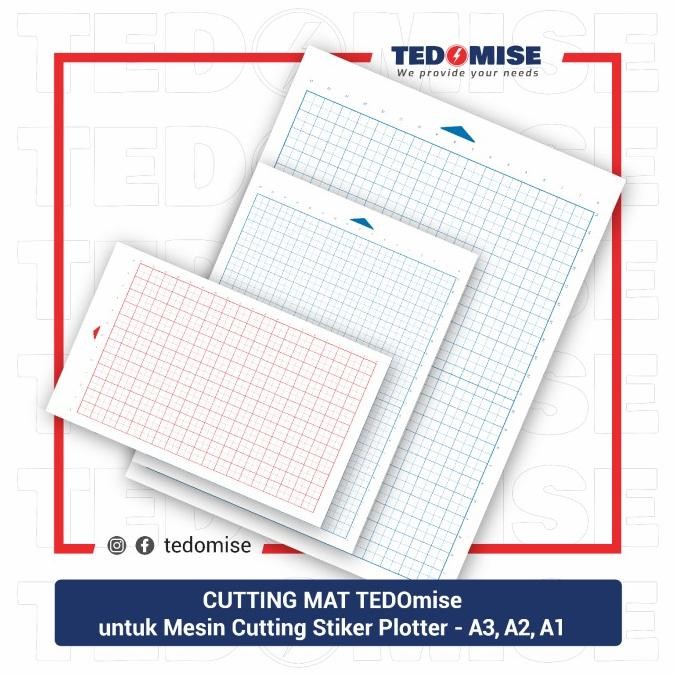 

Terlaris Cutting Mat TEDOmise untuk Mesin Cutting Sticker Plotter SALE