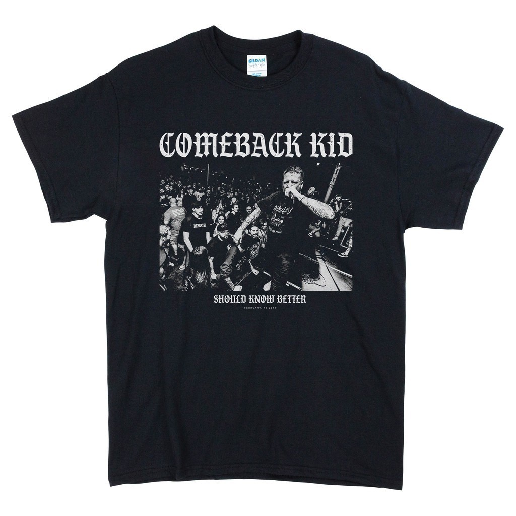 Kaos T Shirt Pria Comeback Kid