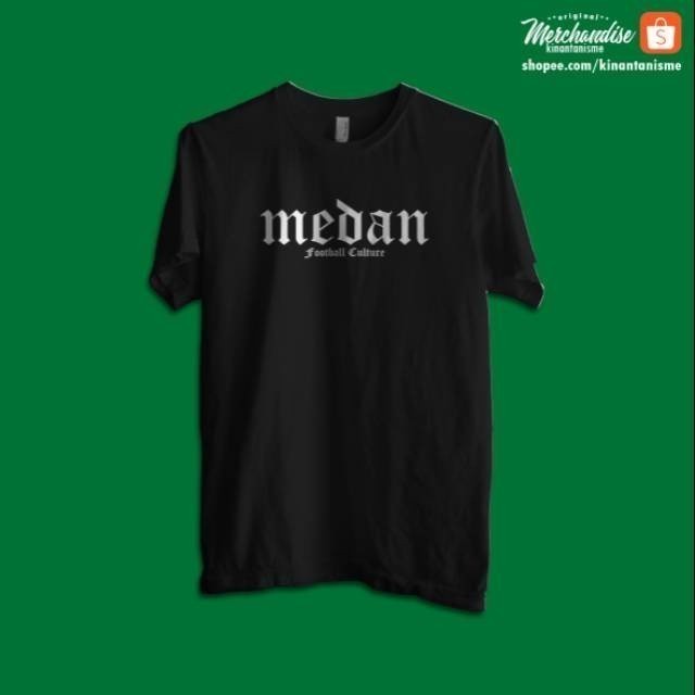 Kaos T Shirt Pria Medan Football Culture