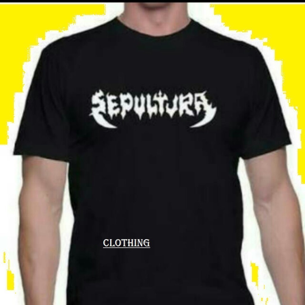 Kaos T Shirt Pria Sepultura