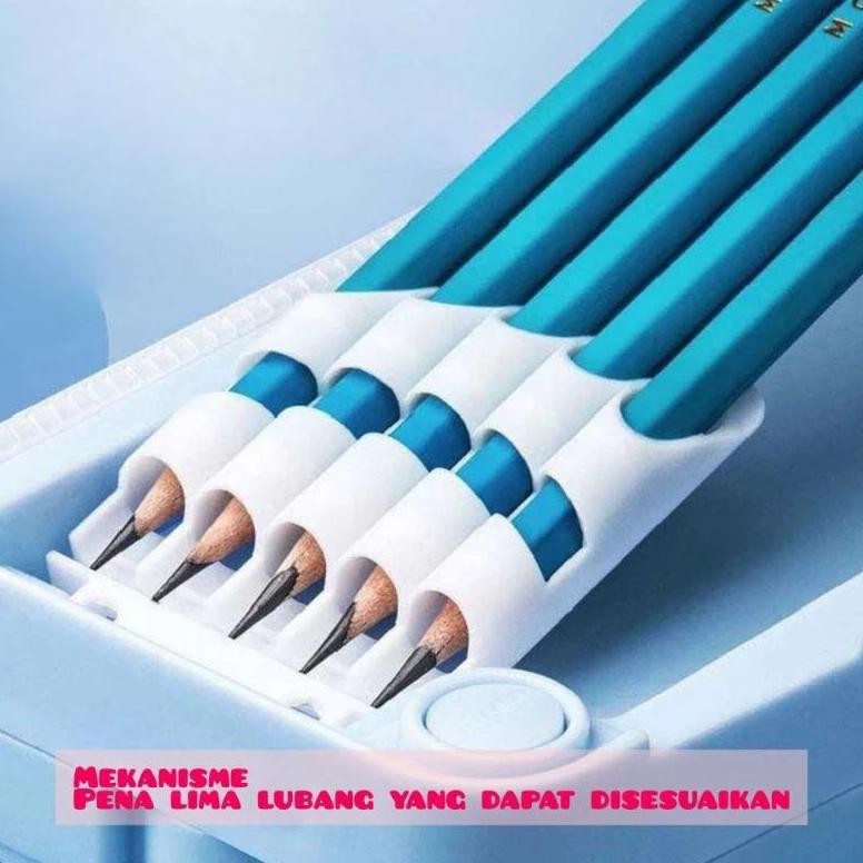 

BISA COD Kotak Pensil Multifungsi Lengkap Peruncing Gunting Isolasi Penghapus Penggaris Tempat Pensil Karakter Kotak Pensil Anak Lucu -98