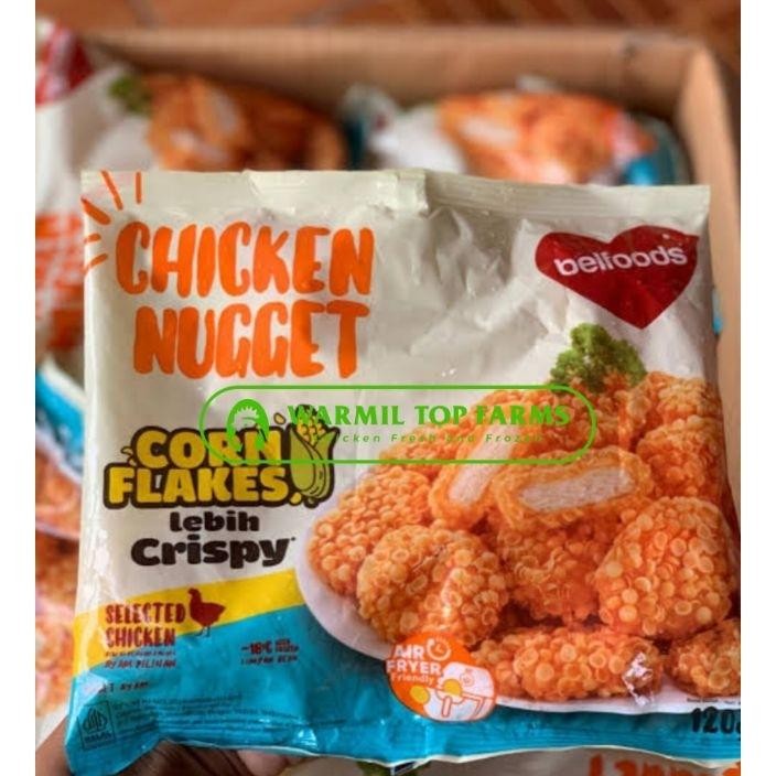 

Belfood Chien Nugget Corn Flae Lebih Cripy