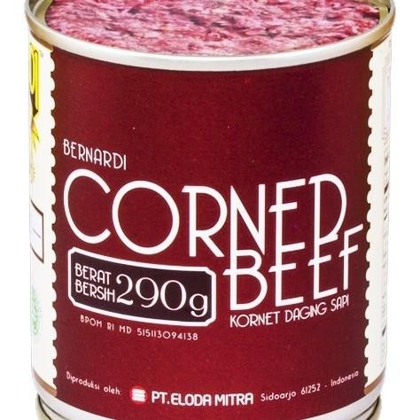 

Bernardi Corned Beef 290Gr Can Ornet Api Aleng Halal