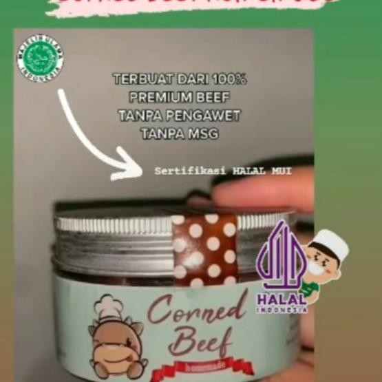 Ornet No Mg Halal Mui Corned Beef Homemade