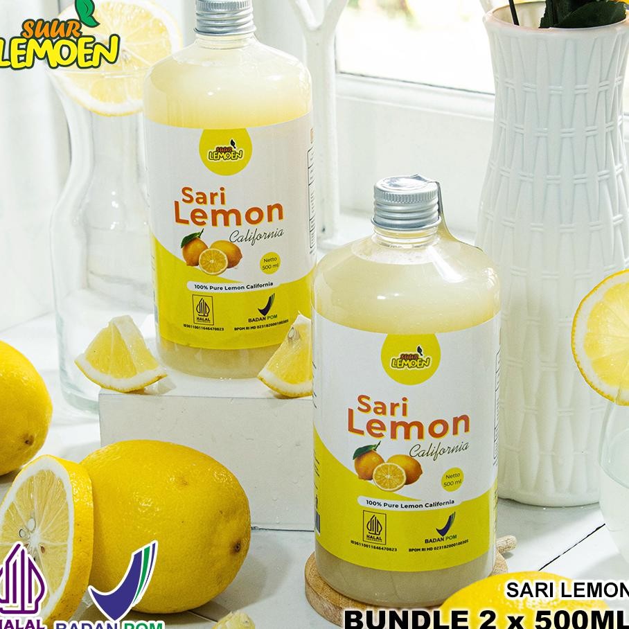 

Ari Lemon Murni 1 Liter Freh Air Lemon Ala Untu Deto Halal Dan Bpom