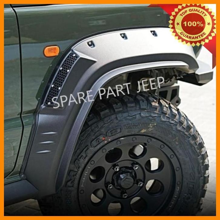 (SPJ) SLEBOR OVER FENDER ALL NEW BODY KIT FACE LIFT SUZUKI JIMNY JB74 3DOORS