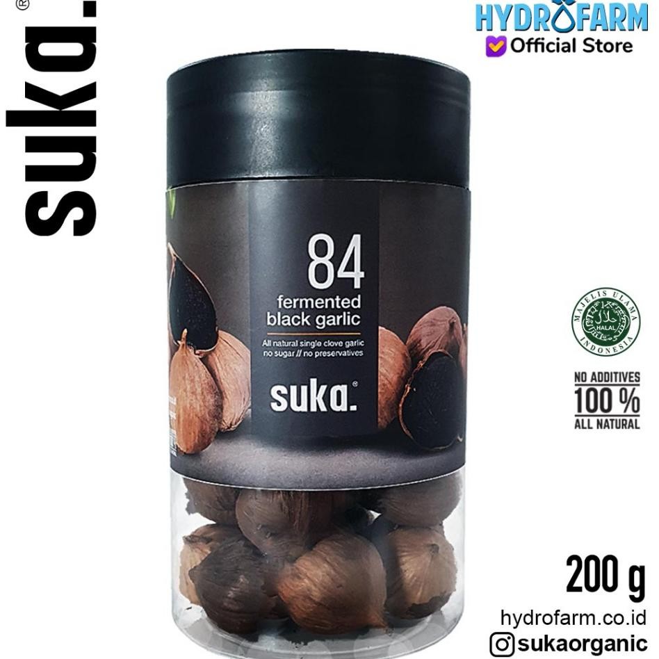 

Ua Fermented Bla Garlic 200Gr