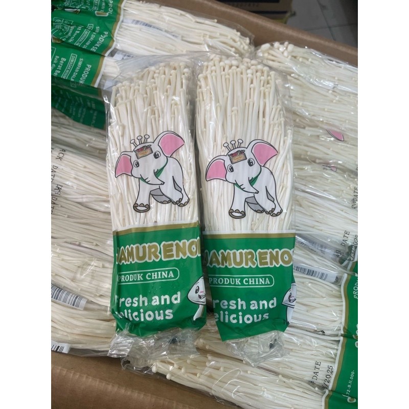 

Jamur Enoki Halal