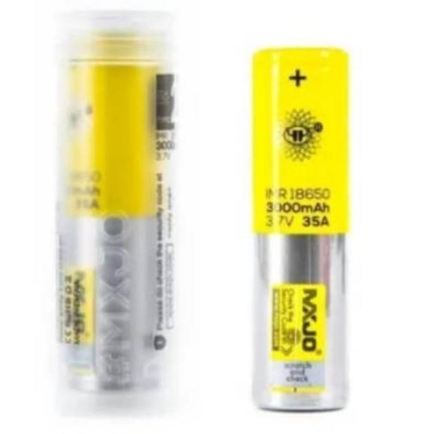 Kekinian Original Battery Mxjo 3000Mah 35A (Authentic) Baterai 18650 Mxjo Kipas Portable Senter Swat
