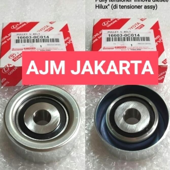 PULLY TENSIONER INNOVA DIESEL HILUX DIESEL ORIGINAL QUALITY TOP