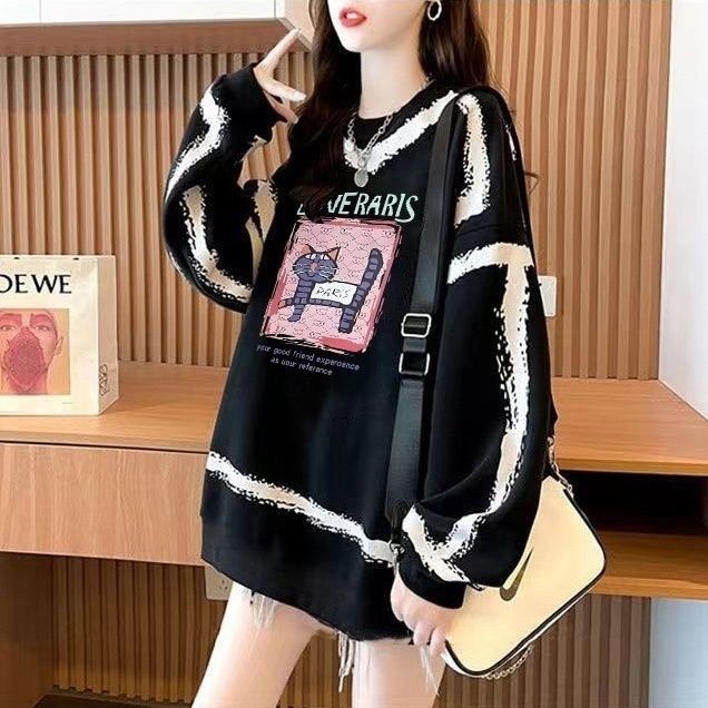Sweater Gaya Chanel Tipis Slim Fit Panjang Sedang untuk Wanita