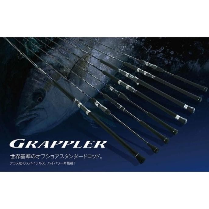 Joran Rod Casting Popping Shimano Grappler Type C Model 2019 din