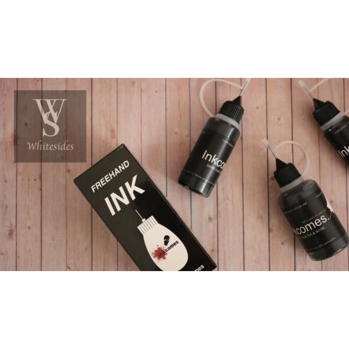 20ml Warna - Inkcomes Colors Tinta Tattoo Temporary Temporer Inkbox irf