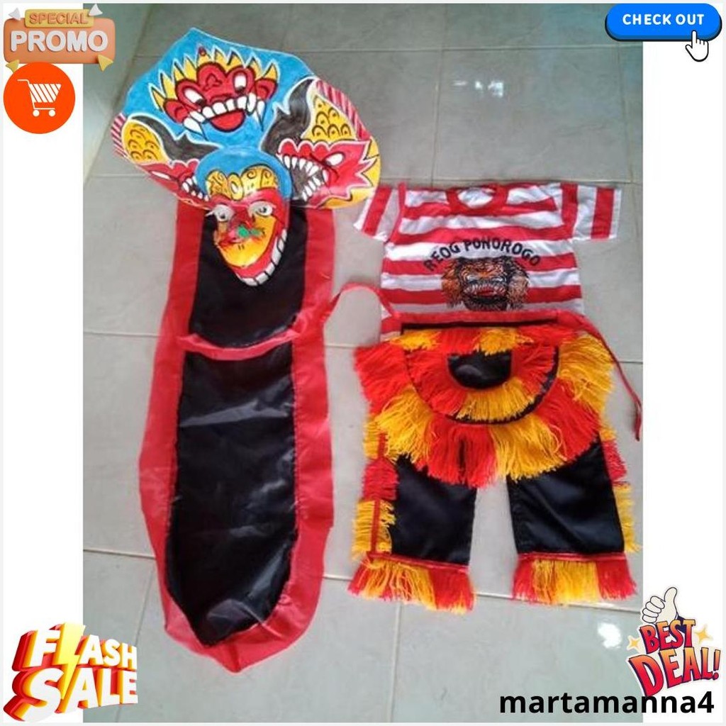 Pake Barongan Anak Dan Baju . Baju Barongan Anak Murah. Barongan Anak. Barongan Murah. Baju Reog. Ba