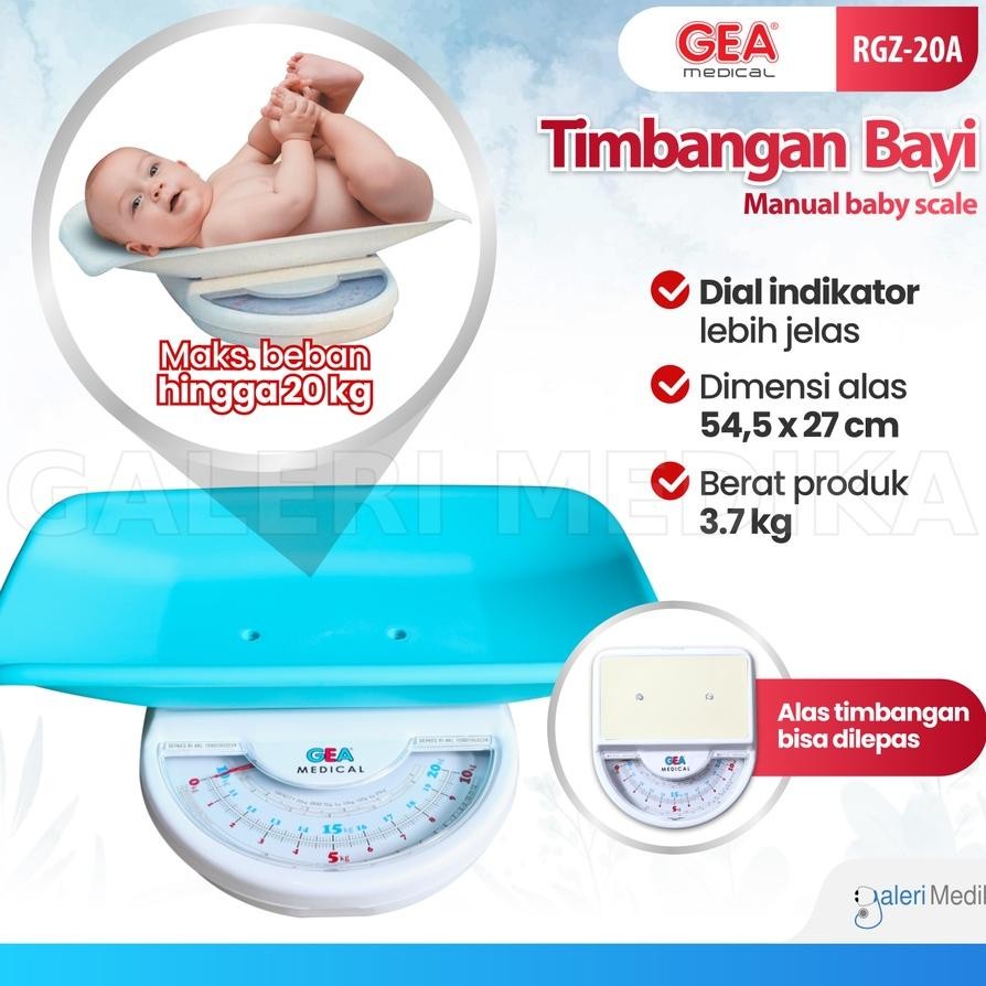 Timbangan Bayi Gea Rgz20A Rgz 20 A Timbangan Manual Bayi