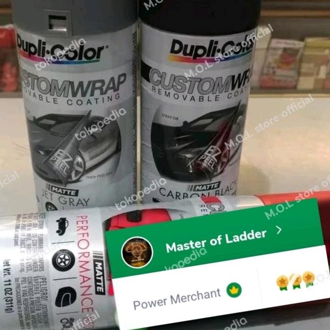 Sale Dupli Color Cat Semprot Karet Better Than Plastidip Hitam Doff Usa