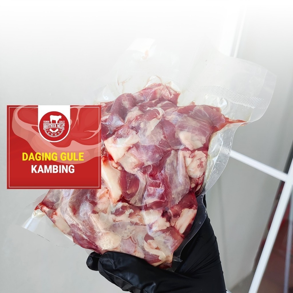 

RB Daging Gule Kambing 500gr (Daging & Tulang) - Brothermeatshop