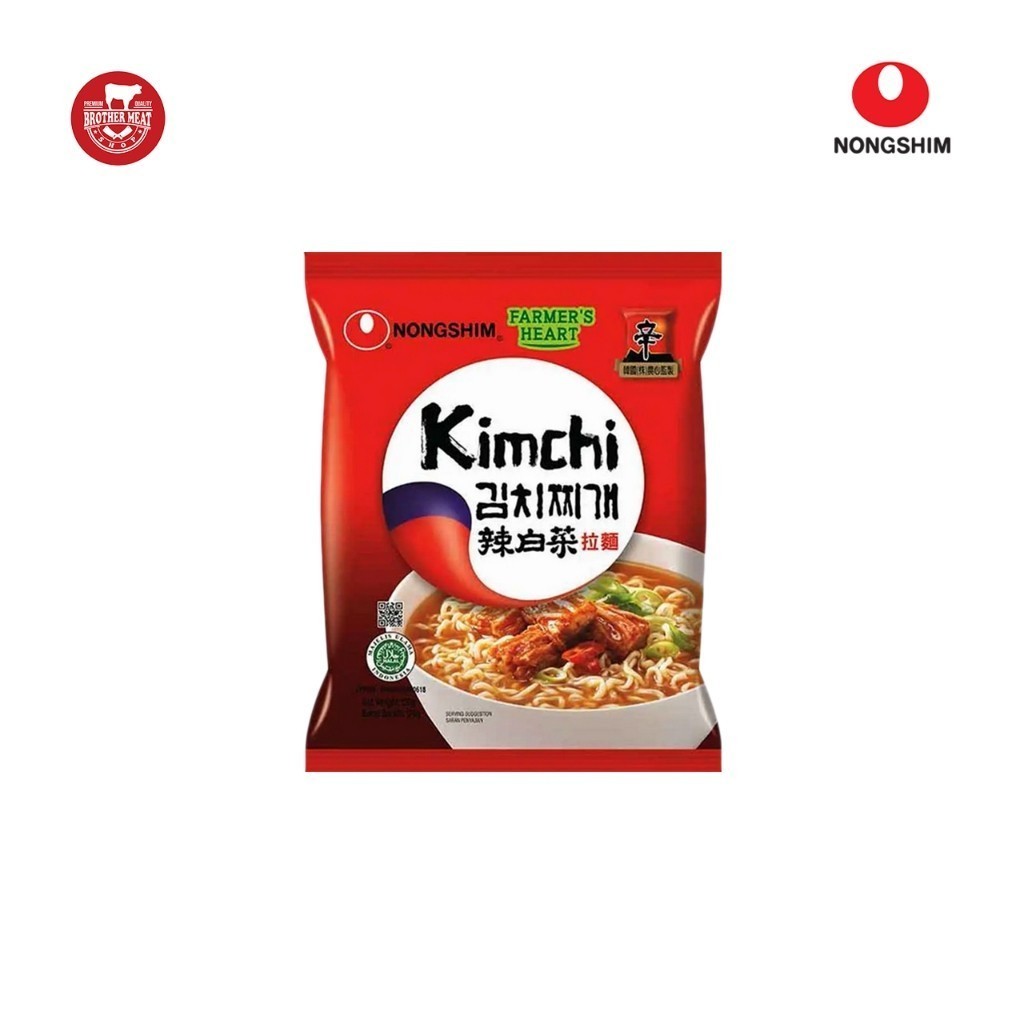 

Nongshim Mie Ramyun Kimchi 120gr - Brothermeatshop