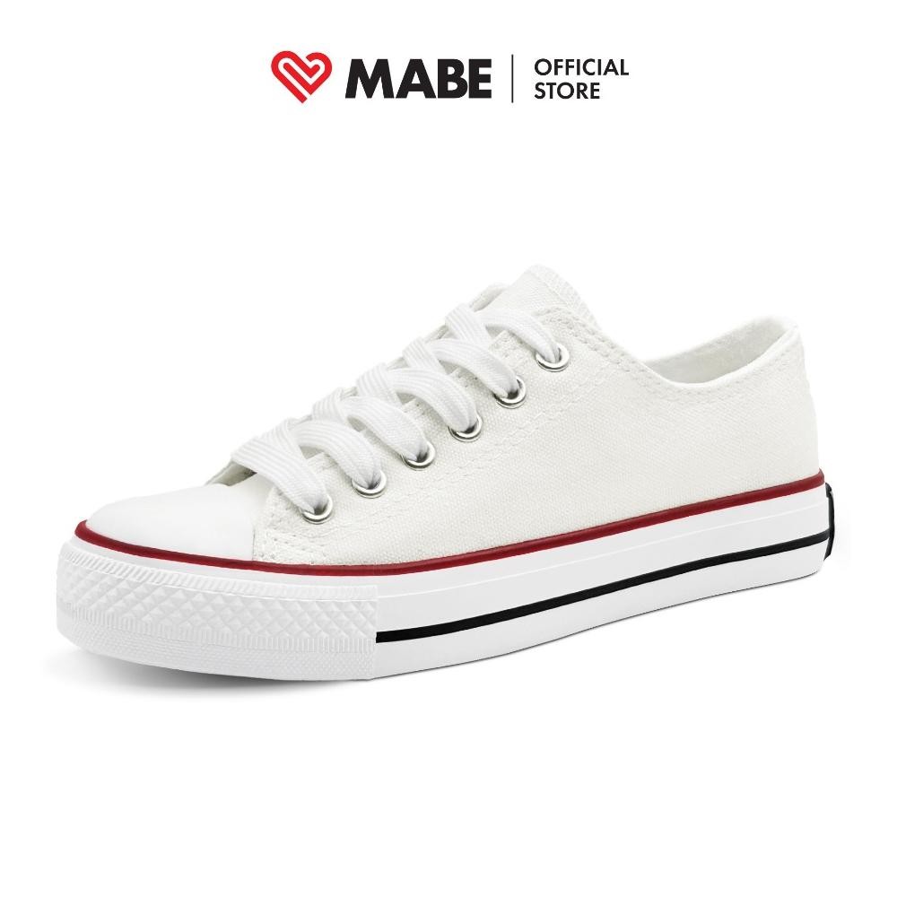 SDR- MABE Minho Sepatu Sneakers Wanita Hitam Putih Kanvas Kasual Sport Korea Shoes Black White TERLA