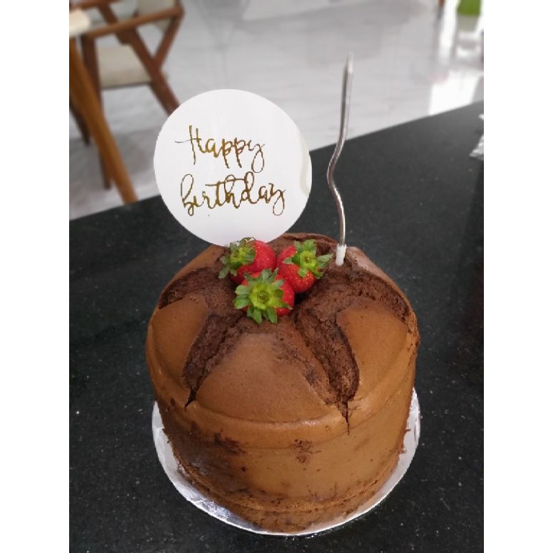 

Chiffon triple chocolate