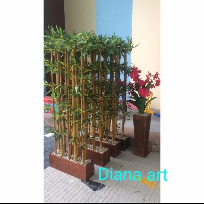 Murah Penyekat Ruangan#Bambu Partisi#Bambu Pembatas Ruangan#Bambu Artificial