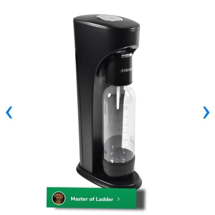 DrinkMate Carbonate Soda Maker/Alat Pembuat Soda Air Berkarbonasi