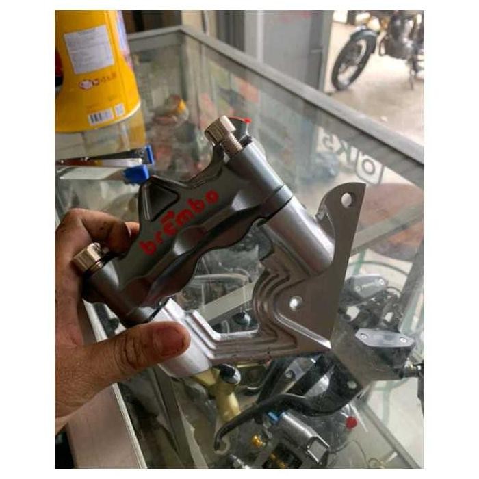 Sale Breket Dudukan Pangkon Kaliper Brembo Gp4Rx M50 M4 Pict 100 Pnp Rx King New Byson Vixion Fiz R 