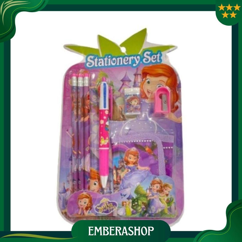 

Paket Alat Tulis Anak 7In1 Stationery Set Alat Tulis Sekolah - 9566 Cod