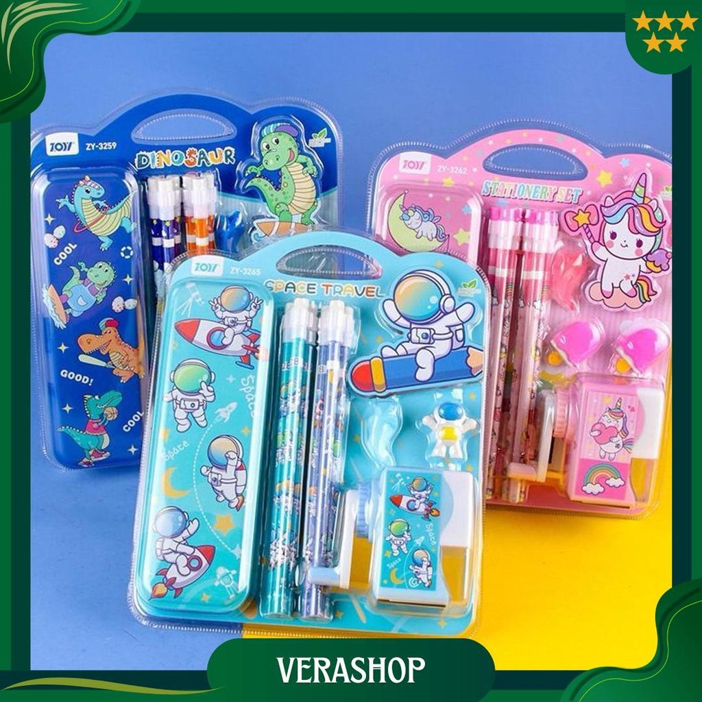 

Paket Alat Tulis Alat Tulis / Set Alat Tulis / Paket Alat Tulis Anak Stationary Set Karakter Untuk Tk Dan Sd / Alat Tulis Set Karakter / Stationery Set Lucu Hadiah Promo 4.4
