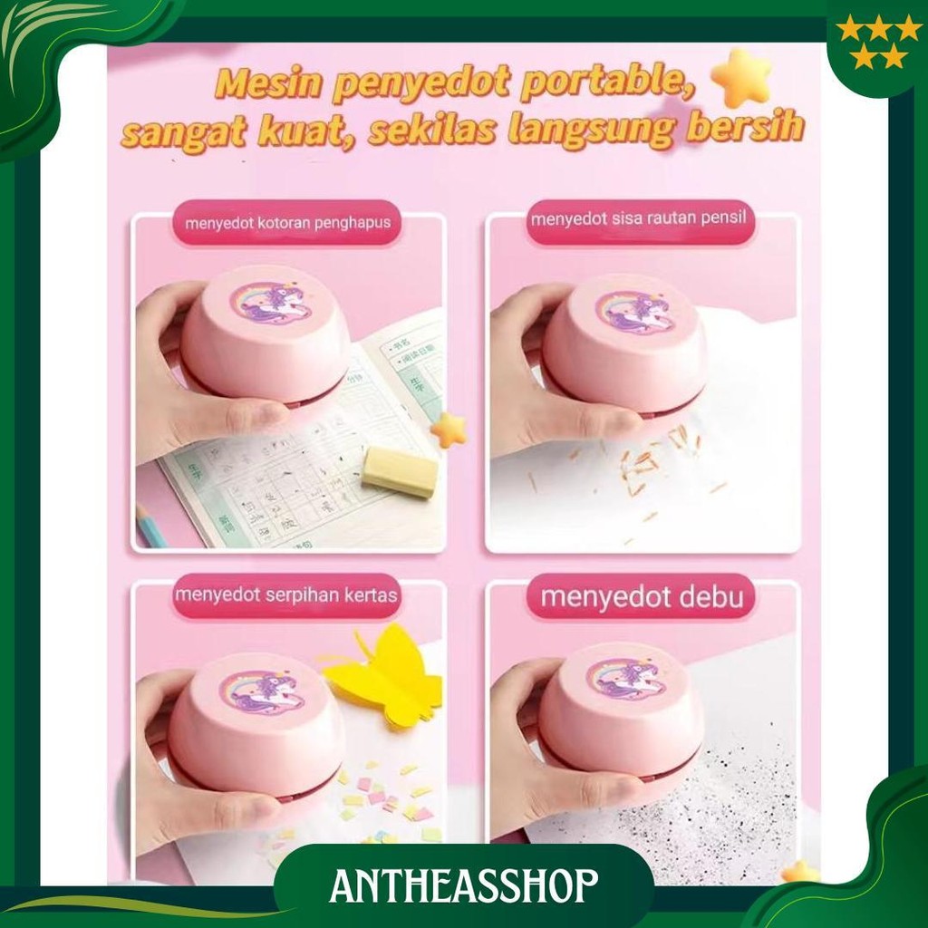 

Electric Stationery Set / Set Alat Tulis Elektrik Rautan Penghapus Vacuum Pensil 11 In 1 Ori