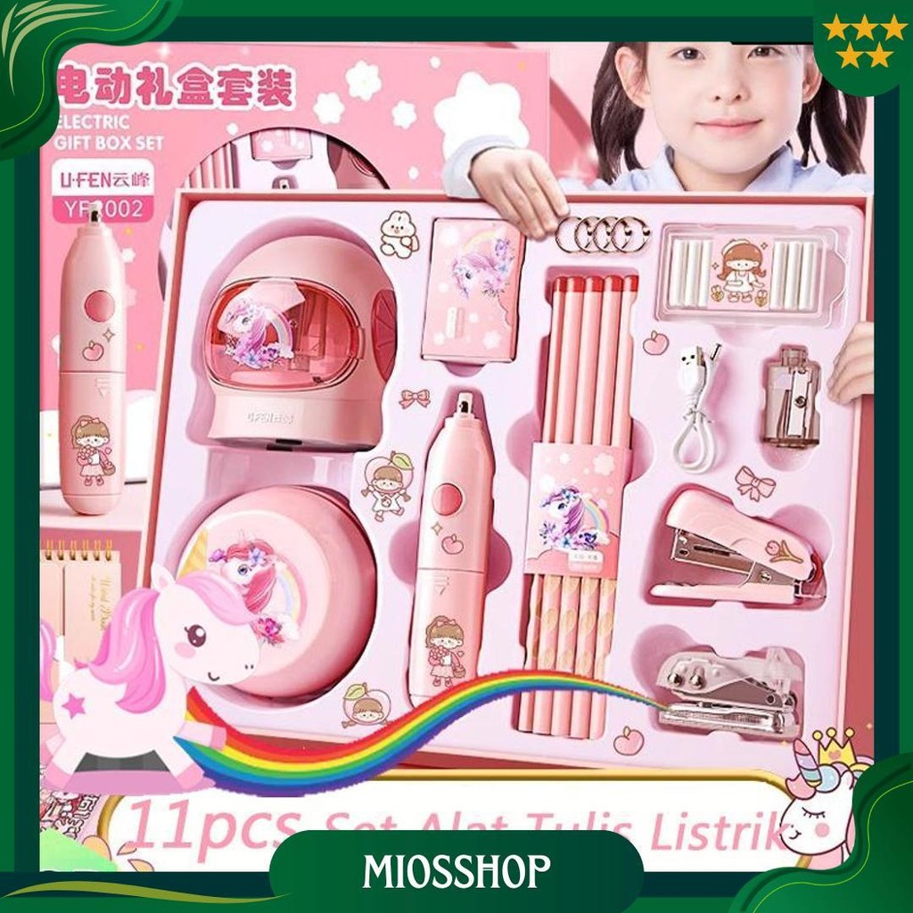

Set Alat Tulis Listrik/ Set Alat Tulis /Set Alat Tulis Listrik Serbaguna/Elektrik Rautan Penghapus Vacuum Pensil /Anak Alat Perkakas Belajar Anak Perempuan Kado Sale