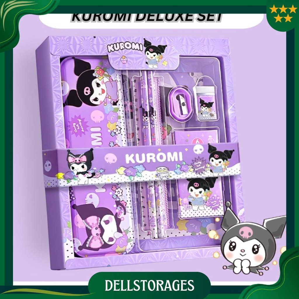 

Set Lengkap Alat Tulis Anak 7 In 1 Stationery Gambar Kuromi Rpg 8015 Promo 4.4