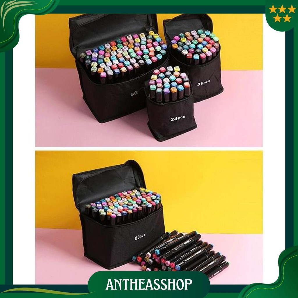 

Wd Touchfive 24/36/48/60/80 Warna Sketsa Spidol Umum General Marker Set Animation Markers / Twin Market Set Spidol Sale