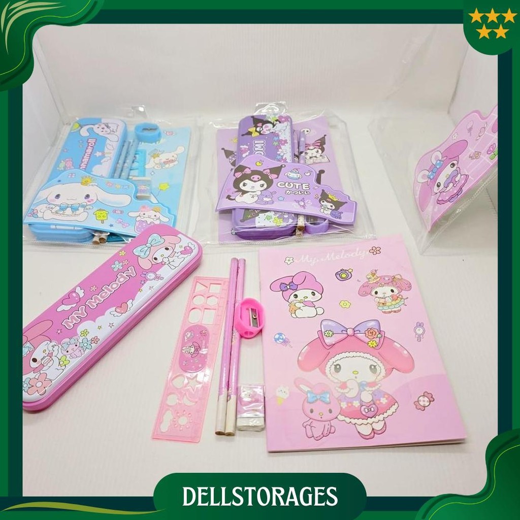 

Paket Alat Tulis 6In1 Lengkap Stationery Set Kotak Pensil Labubu Sanrio Kuromi Melody - Gg0523 Promo 4.4