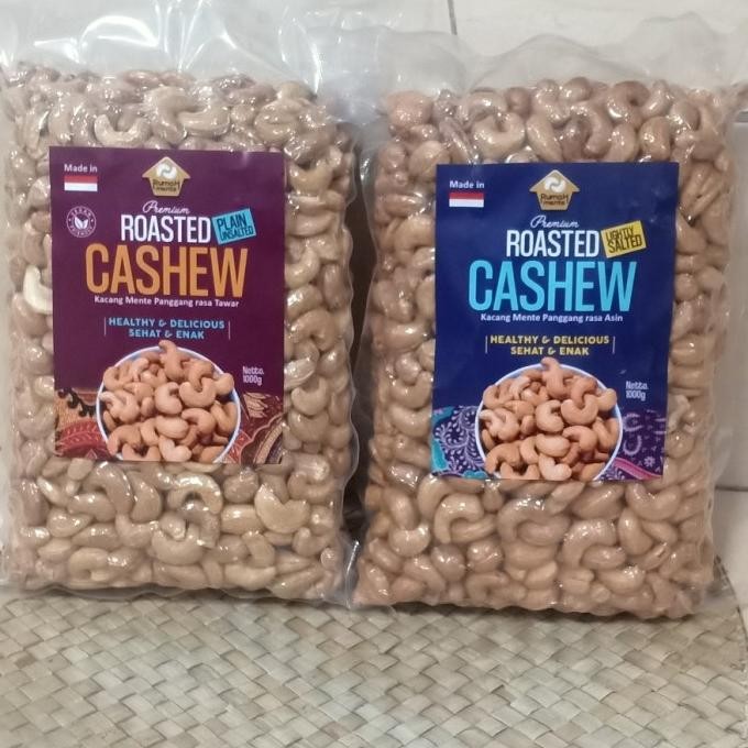 

PREMIUM KACANG METE MATANG PANGGANG 1KG PREMIUM ROASTED CASHEW IQB