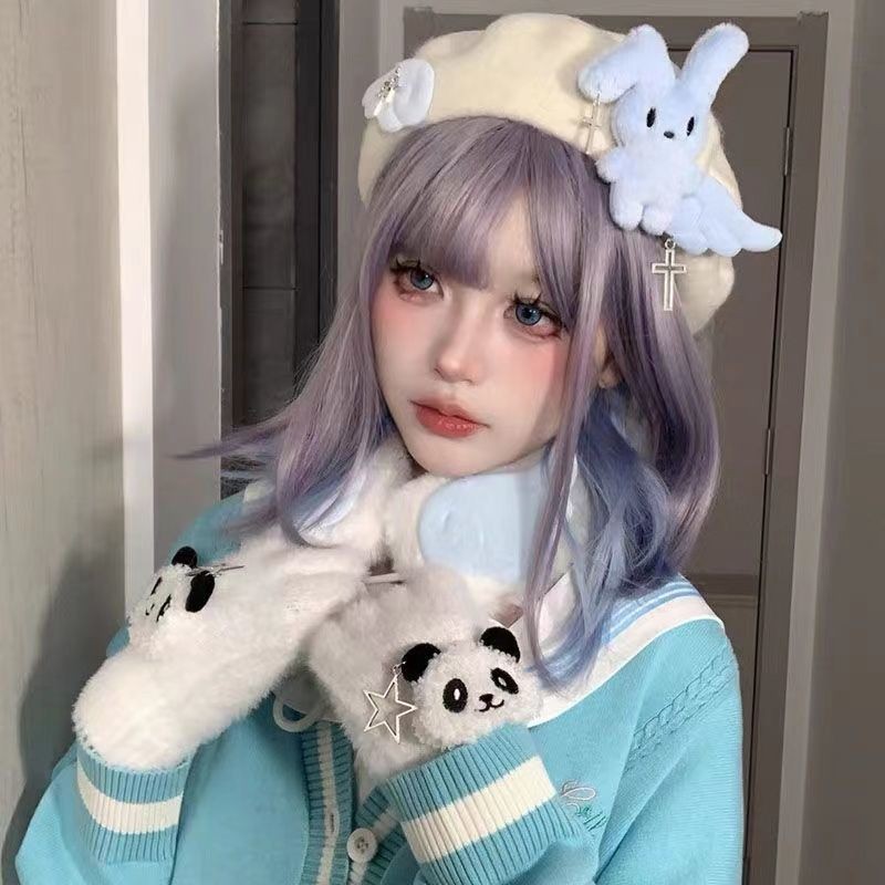 y2K Subculture Beret Mine Hat Wings