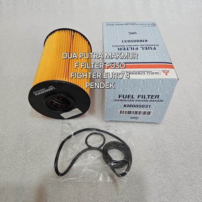 Fuel Filter Filter Solar Fuso Fighter Euro 4 Pendek Km005031 Paling Laris